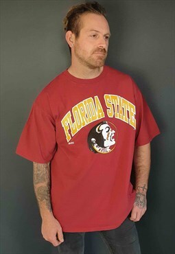 Men's Vintage 90's Florida State USA Football T-Shirt