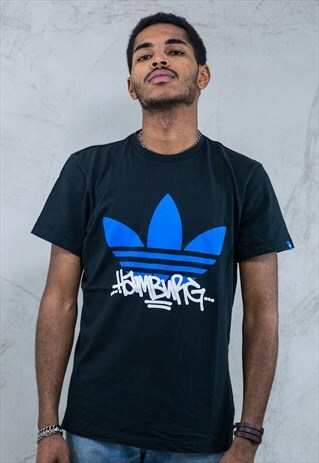 ADIDAS VINTAGE T-SHIRT BLACK A881