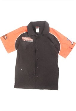 Vintage 90's Harley Davidson Shirt Button Up Short Sleeve