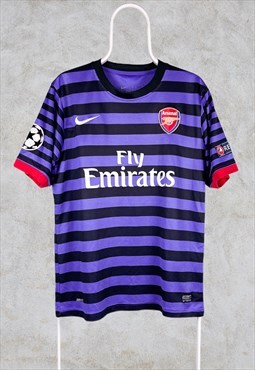 Nike Arsenal Football Shirt 2012 Away Champions League Large