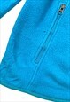 VINTAGE L.L.BEAN ZIP FLEECE JACKET BLUE SMALL BV16494