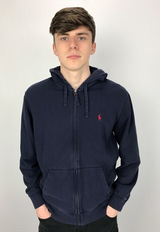 VINTAGE RALPH LAUREN HOODED ZIP JACKET