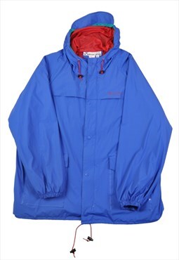 Vintage Columbia Jacket Waterproof Blue XXL