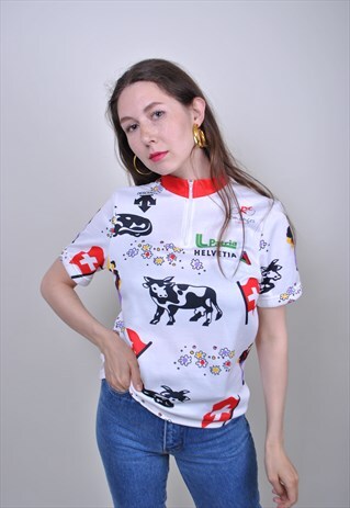 FUNNY T-SHIRT, WHITE SPORT WEAR, FESTIVAL SHIRT, SUMMER WEAR