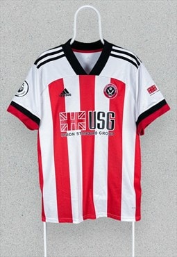 Sheffield United Football Shirt 2020/21 Home Adidas Mens XXL