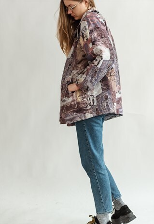 VINTAGE 80S FUNKY PUFFER JACKET
