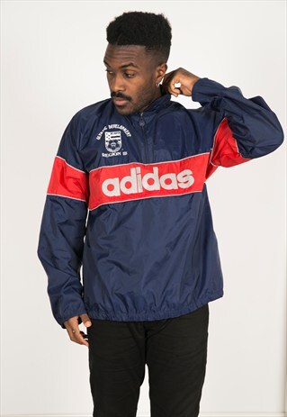 VINTAGE 80'S USA ADIDAS RAINCOAT / 0686
