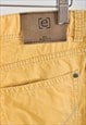 VINTAGE 00S JEANS IN YELLOW 