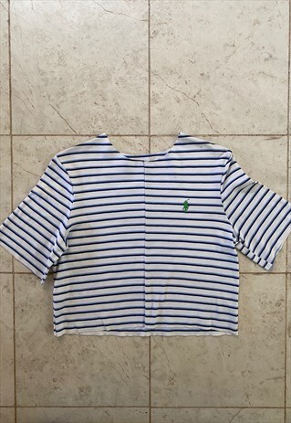REWORKED RALPH LAUREN CROP TOP