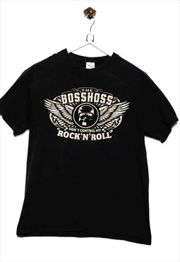 Vintage Gildan T-Shirt The BossHoss DON'T Control My Rock 'N