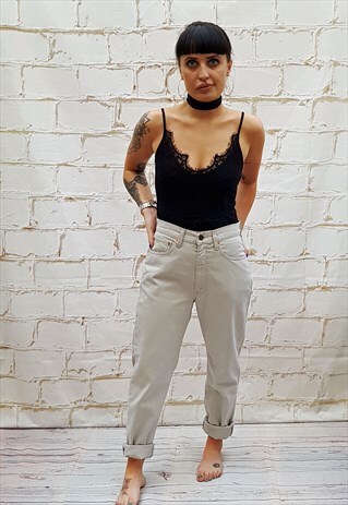 VINTAGE LEVI 534 CREAM JEANS