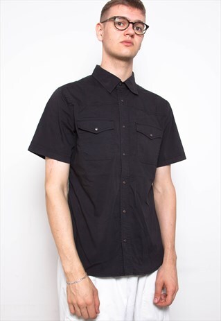 VINTAGE 90S PRADA BUTTON-UP SHIRT ID:4045