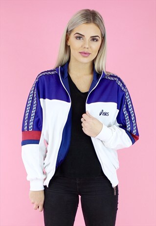 ASICS VINTAGE 90S TRACKSUIT TOP JACKET