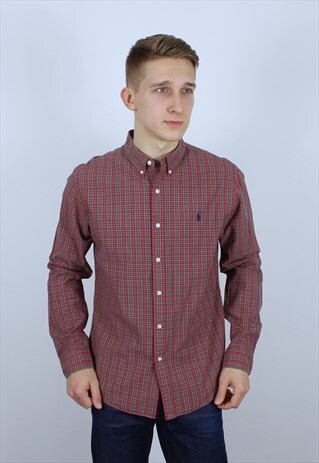 VINTAGE POLO RALPH LAUREN MENS SHIRT