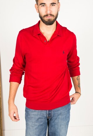 VINTAGE 80S POLO RALPH LAUREN JUMPER / R4134C600