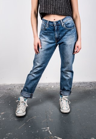 VINTAGE LEVI'S 511 BLUE MOM JEANS