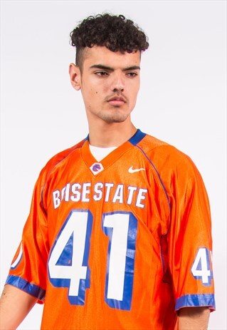 NIKE BOISE STATE JERSEY AMERICAN FOOTBALL SHIRT