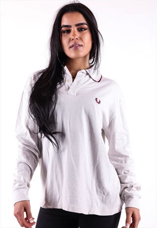 FRED PERRY LONG SLEEVE POLO T-SHIRT T630