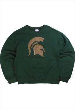 Vintage 90's Gildan Sweatshirt Michigan State Crewneck