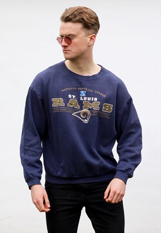 NFL USA ST LOUIS RAMS VINTAGE SWEATSHIRT