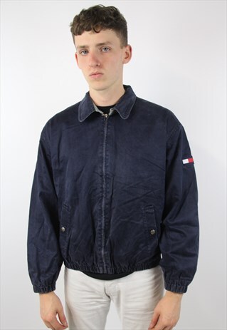 VINTAGE TOMMY HILFIGER HARRINGTON BOMBER 90S JACKET