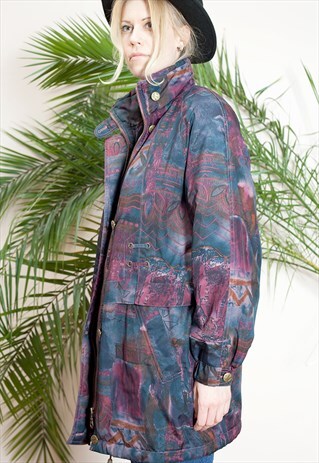 VINTAGE 80S / EARLY 90S BEAUTIFUL OVERSIZED PARKA JACKET