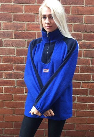 VINTAGE TOMMY HILFIGER FLEECE JUMPER