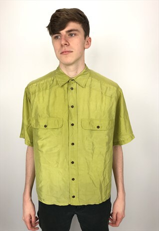 90S VINTAGE SILK FESTIVAL SHIRT