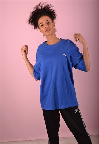 BLUE PUMA T-SHIRT GBT4339