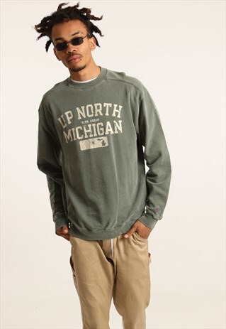 VINTAGE CHAMPION PRINT SWEATSHIRT