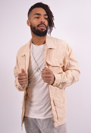 VINTAGE TRUSSARDI MILITARY JACKET BEIGE