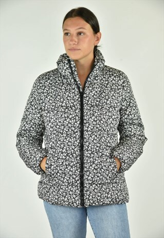 VINTAGE 90'S OLD NAVY BLACK JACKET SMALL