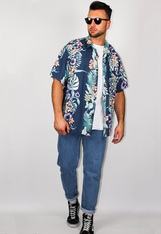 VINTAGE HAWAIIAN FESTIVAL SHIRT