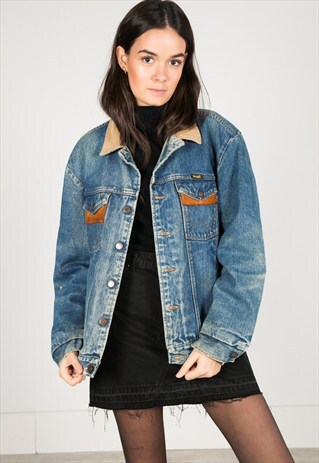 LAST UNIT SALE / VINTAGE 80S WRANGLER WINTER BLANKET JACKET