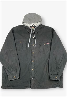 Vintage dickies hooded denim workwear. jacket 4xl BV17988