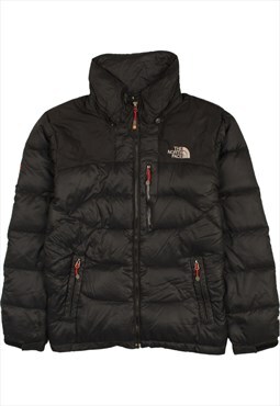 Vintage 90's The North Face Puffer Jacket Nuptse 550 Black