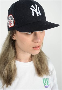 Vintage 90s NY Yankees Cap Blue