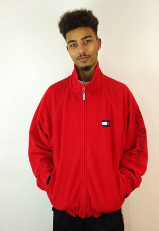 VINTAGE 90'S TOMMY HILFIGER REVERSIBLE JACKET