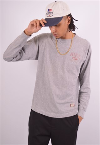 VINTAGE NIKE TOP LONG SLEEVE GREY