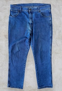 Vintage Wrangler Jeans Regular Fit Straight Leg Blue W36 L30