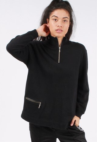 VINTAGE LAUREN RALPH LAUREN 1/4 ZIP SWEATSHIRT