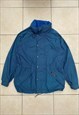 Vintage Berghaus 1990s blue aquafoil coat medium 