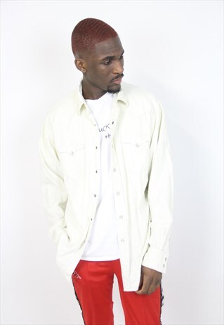 VINTAGE 90'S POLO RALPH LAUREN CORD SHIRT