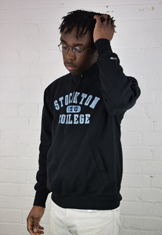 VINTAGE 90'S CHAMPION 1/4 ZIP SWEATSHIRT