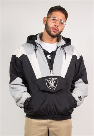 VINTAGE STARTER NFL JACKET OAKLAND LA RAIDERS