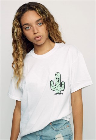 CACTUS WHITE TEE