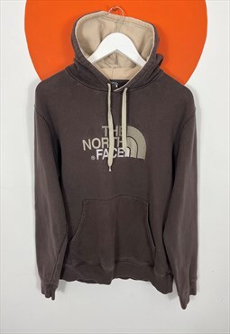 The North Face Hoodie Brown Large 