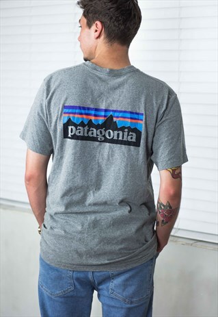 VINTAGE PATAGONIA T-SHIRT LOGO 90S XL 7.9