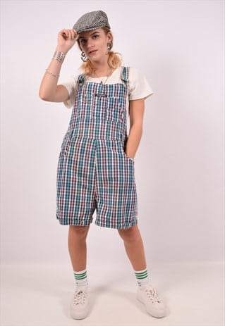 VINTAGE DUNGARESS CHECK MULTI