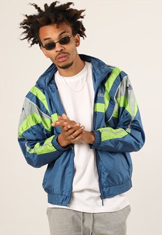 VINTAGE ADIDAS LIGHTWEIGHT FESTIVAL JACKET
